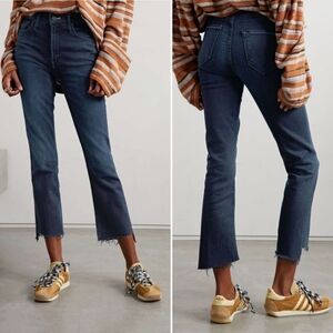 MOTHER Denim Insider Crop Step Night Tripper